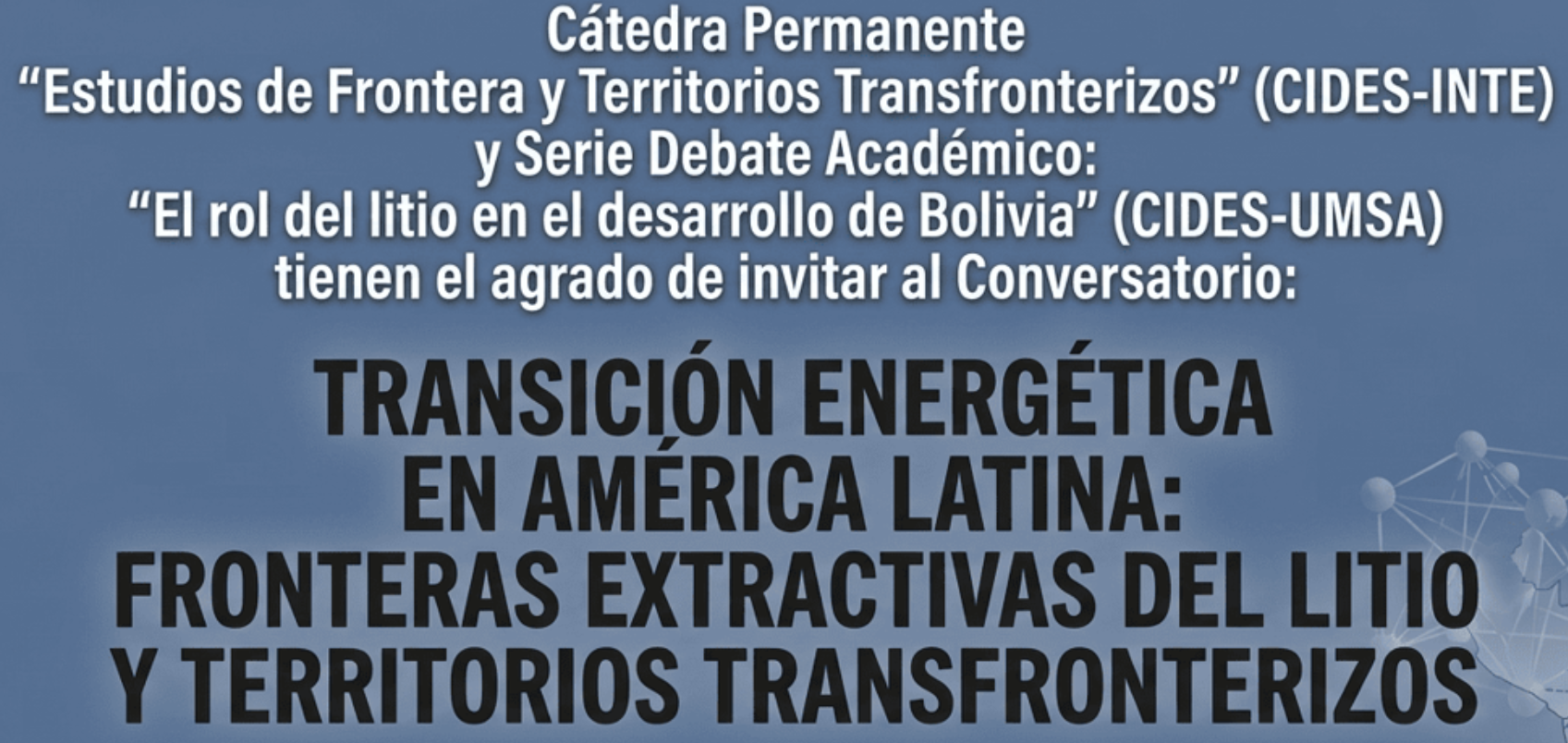 Conversatorio Transición Energética en América Latina