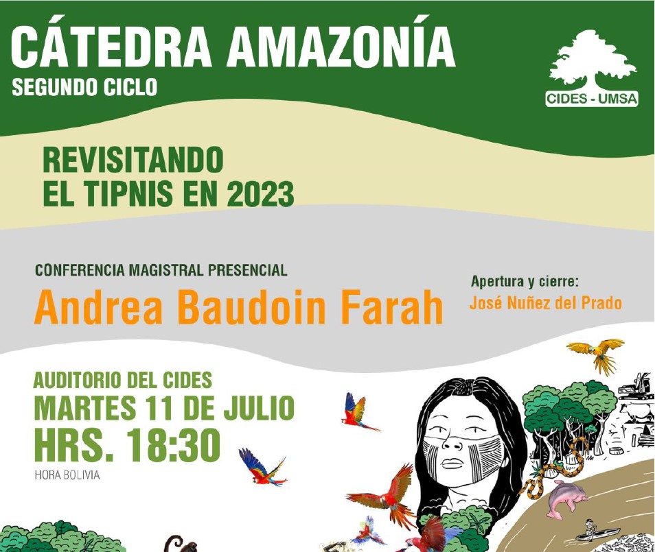 CATEDRA AMAZONIA REVISITANDO EL TIPNIS