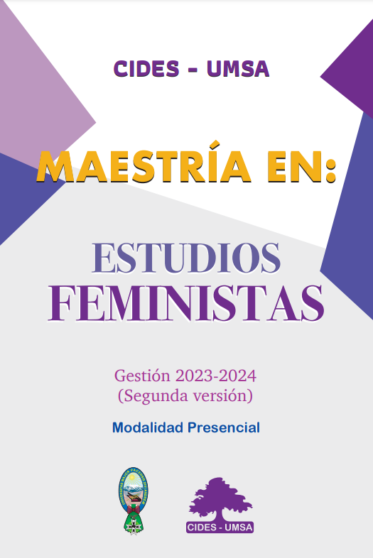 MAESTRÍA EN: ESTUDIOS FEMINISTAS - OFERTA ACADÉMICA 2023